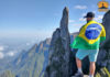 Mirante do Inferno no Parque Nacional da Serra dos Órgãos. mirante do inferno teresopolis