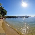 praia do leste na ilha dos martins